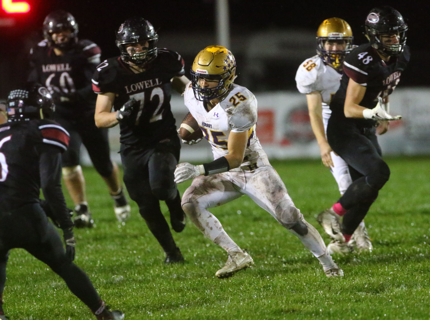 Gallery: Hobart at Lowell football